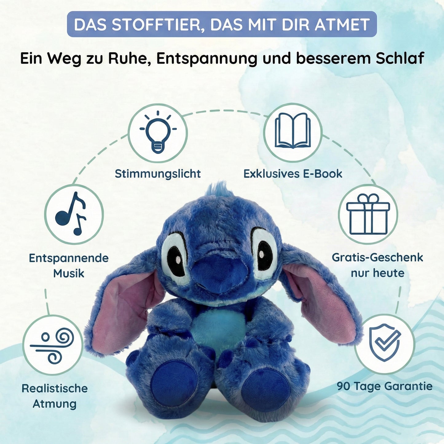 Kuscheloase™ Beruhigungs-Plüschtier