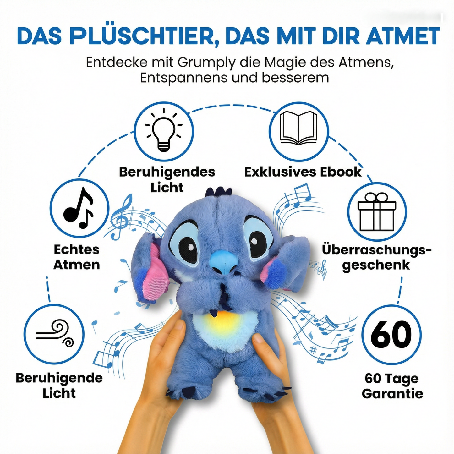 Kuscheloase™ Beruhigungs-Plüschtier